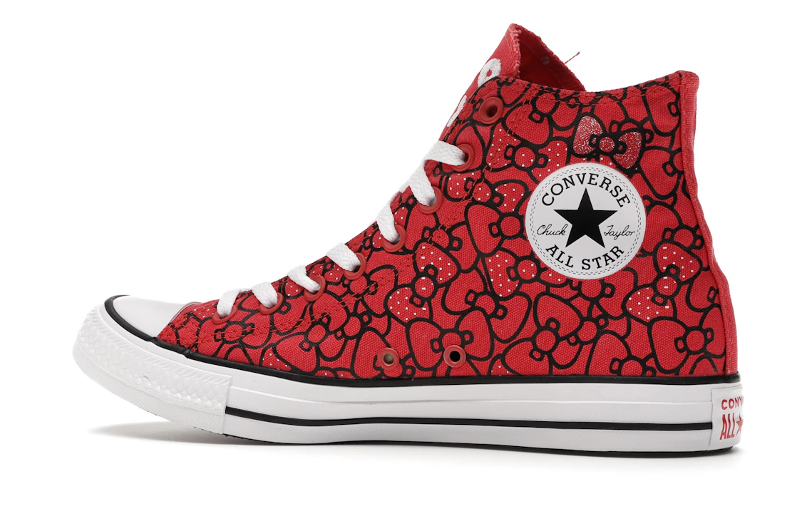 Vue 21 de Converse Chuck Taylor All Star Hi Hello Kitty Bows