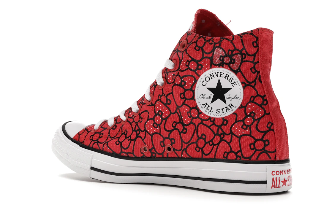 Vue 23 de Converse Chuck Taylor All Star Hi Hello Kitty Bows