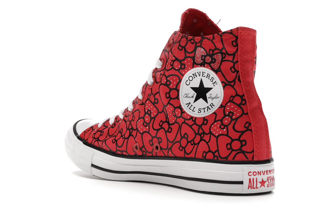 Vue 24 de Converse Chuck Taylor All Star Hi Hello Kitty Bows