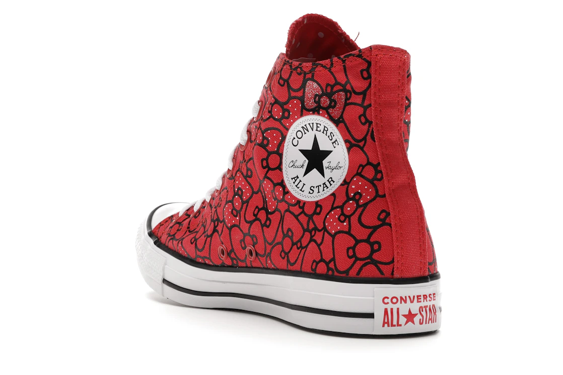Vue 25 de Converse Chuck Taylor All Star Hi Hello Kitty Bows