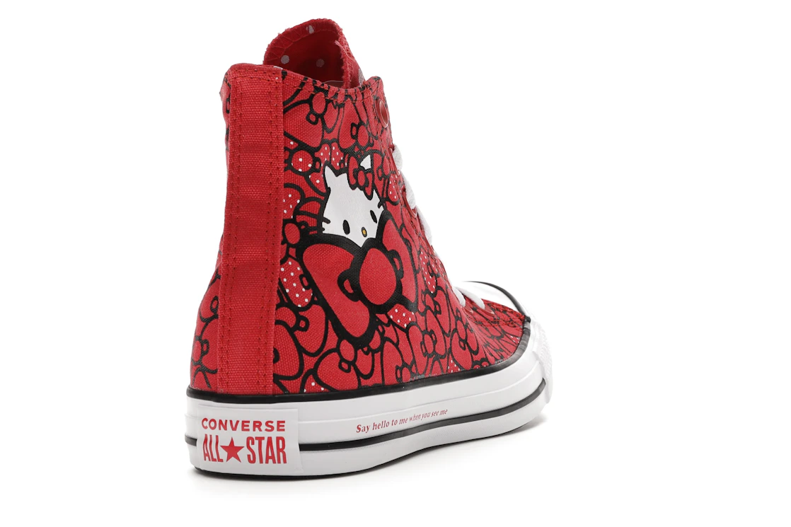 Vue 30 de Converse Chuck Taylor All Star Hi Hello Kitty Bows