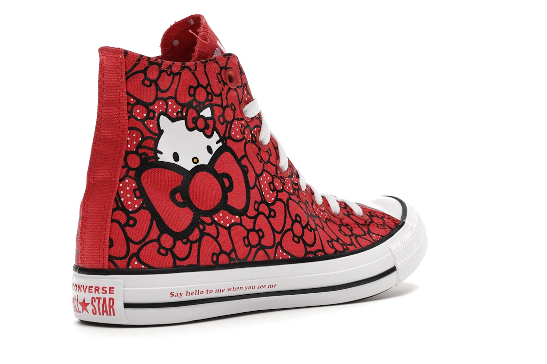 Vue 32 de Converse Chuck Taylor All Star Hi Hello Kitty Bows