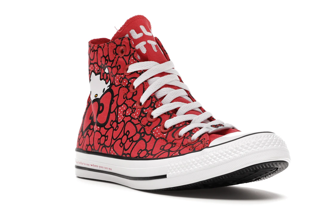 Vue 6 de Converse Chuck Taylor All Star Hi Hello Kitty Bows