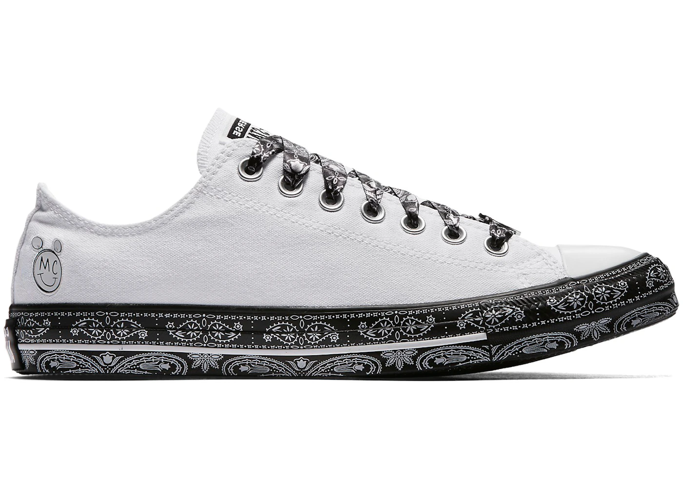 Converse Chuck Taylor All Star Low Miley Cyrus White Black
