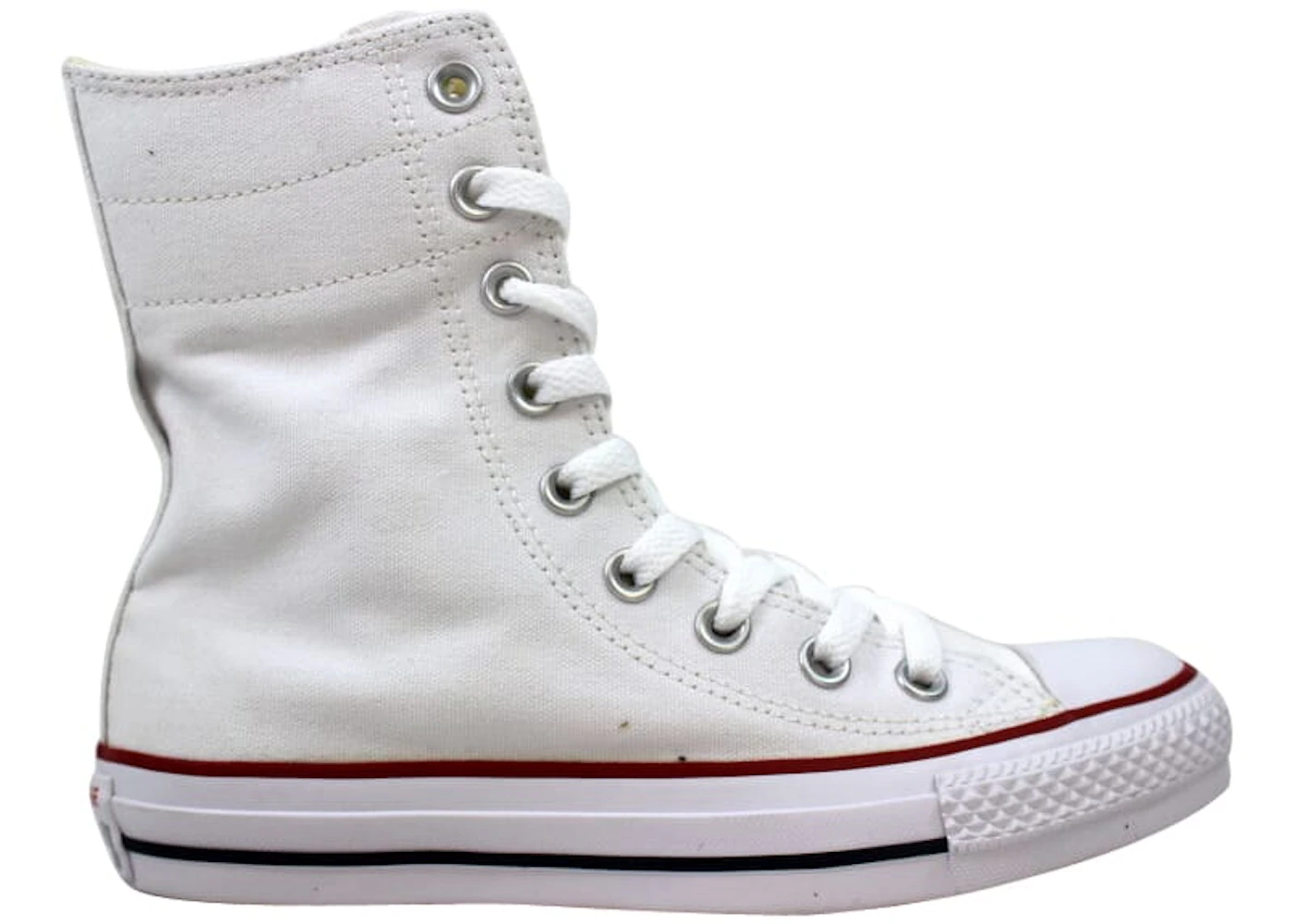 Converse Chuck Taylor Hi Rise Xtra High White Blue 