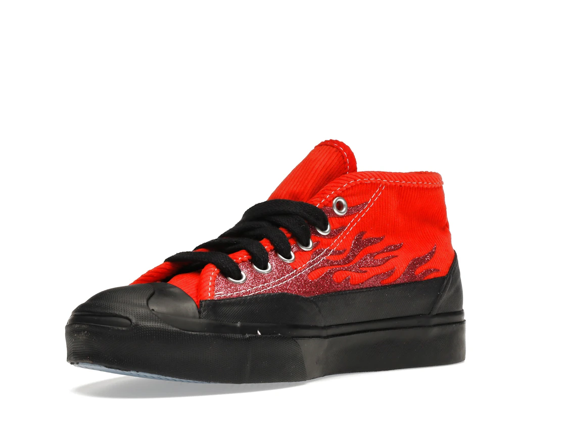 Vue 15 de Converse Jack Purcell Chukka Mid ASAP Nast Red