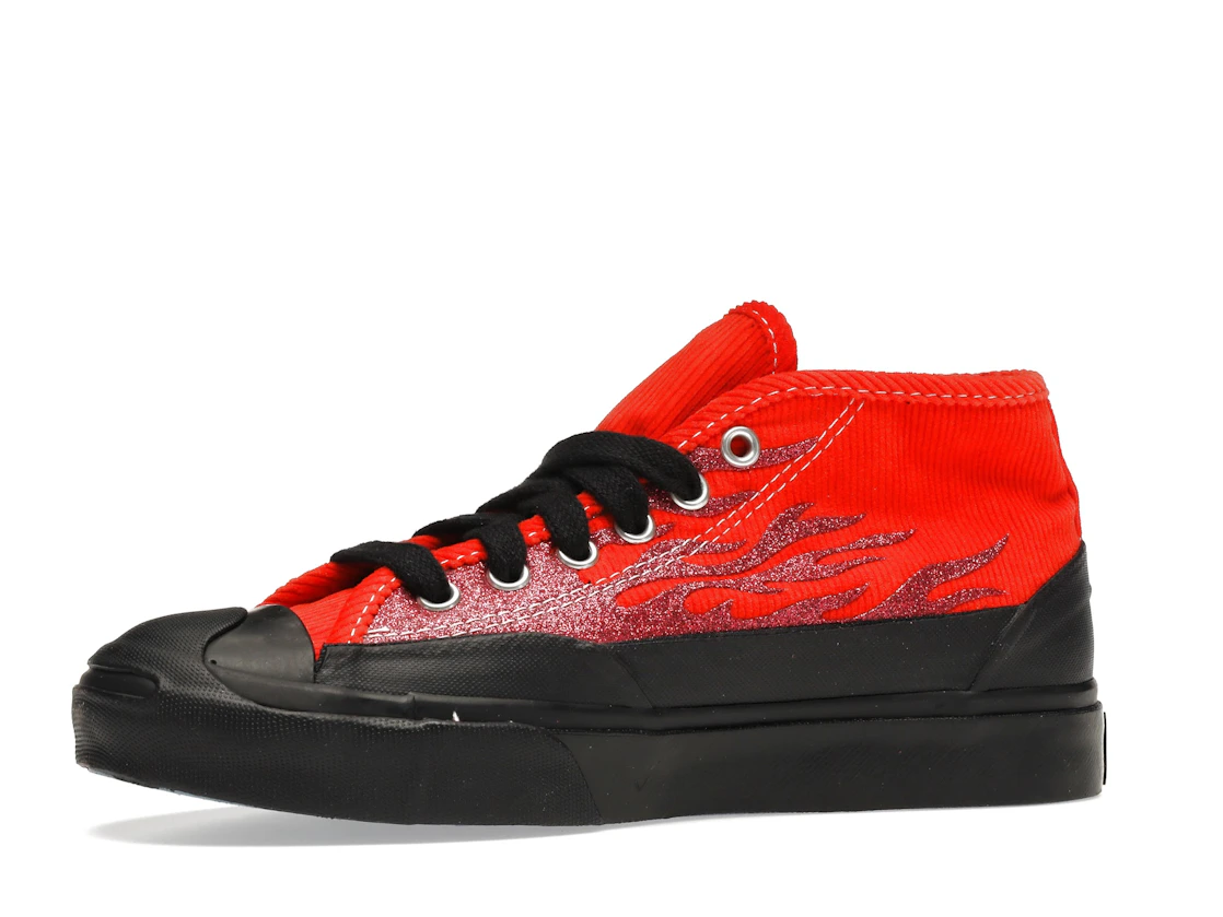 Vue 17 de Converse Jack Purcell Chukka Mid ASAP Nast Red
