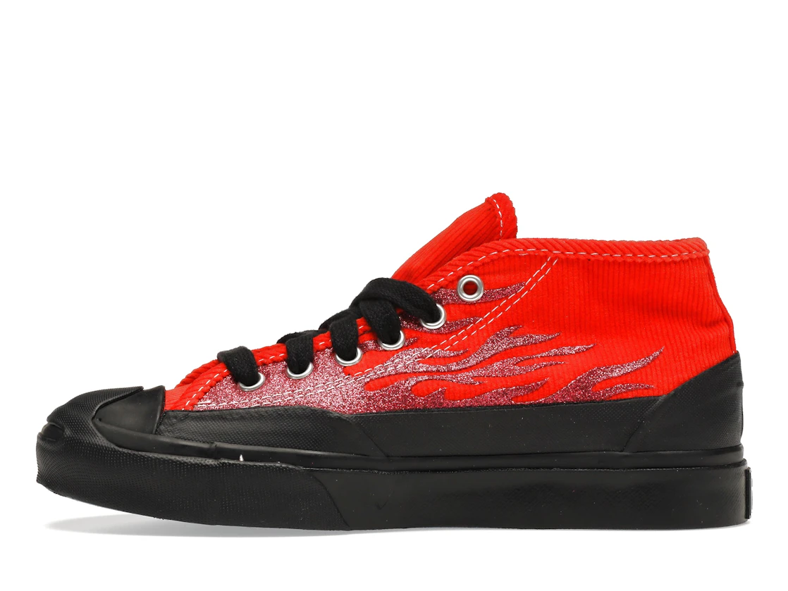 Vue 19 de Converse Jack Purcell Chukka Mid ASAP Nast Red