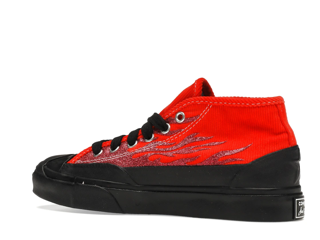 Vue 22 de Converse Jack Purcell Chukka Mid ASAP Nast Red