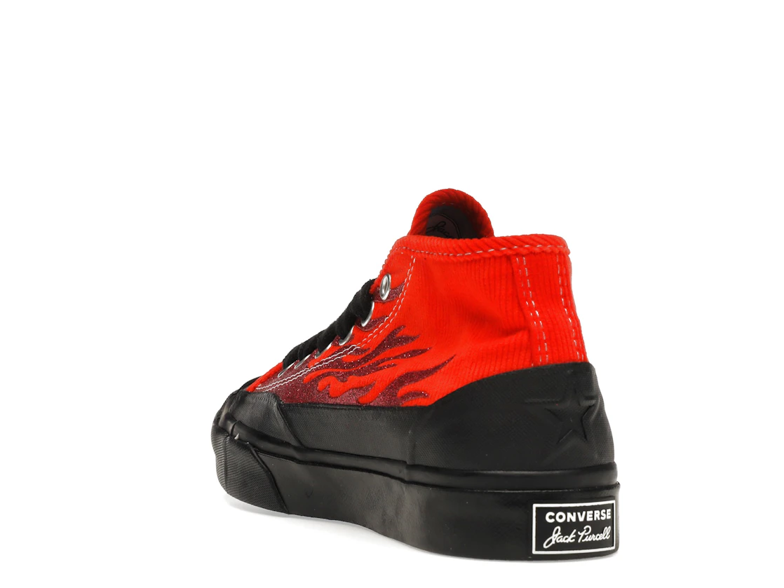 Vue 26 de Converse Jack Purcell Chukka Mid ASAP Nast Red