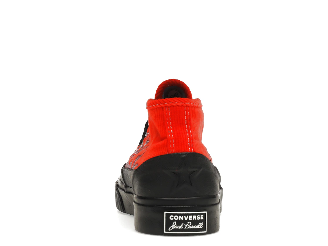 Vue 28 de Converse Jack Purcell Chukka Mid ASAP Nast Red