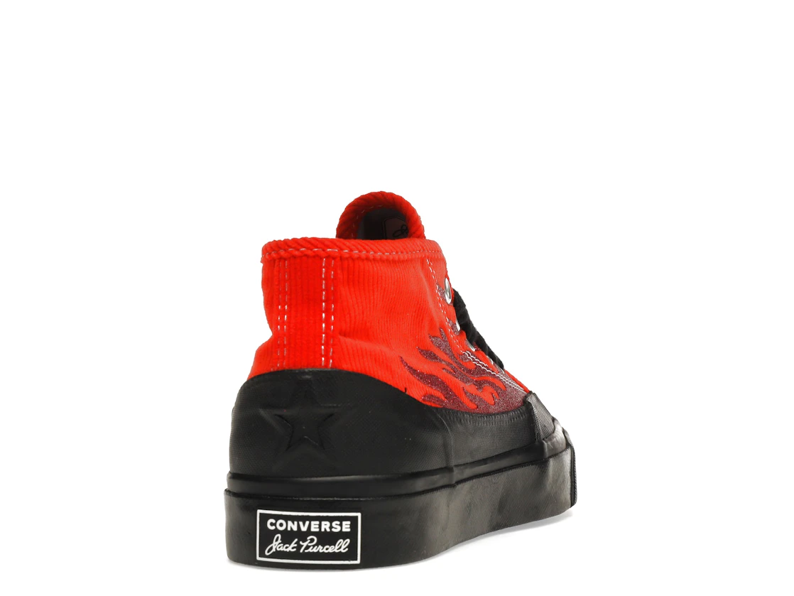 Vue 30 de Converse Jack Purcell Chukka Mid ASAP Nast Red