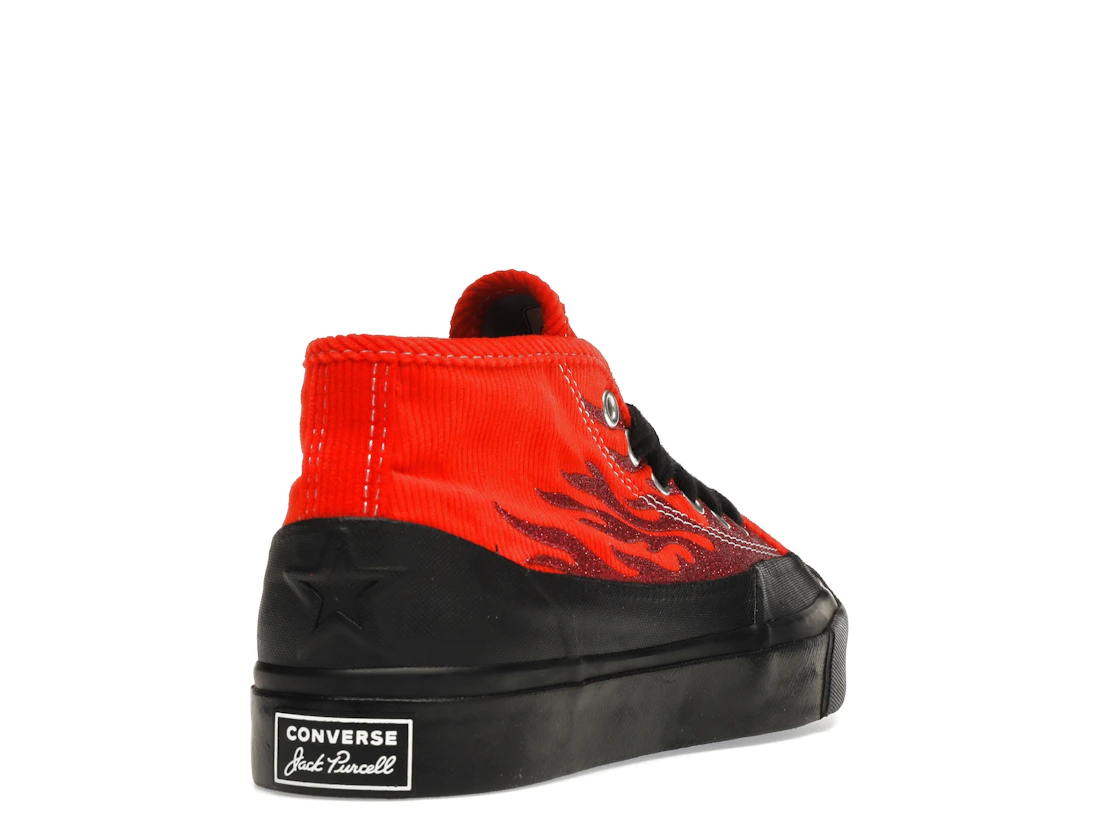 Vue 31 de Converse Jack Purcell Chukka Mid ASAP Nast Red
