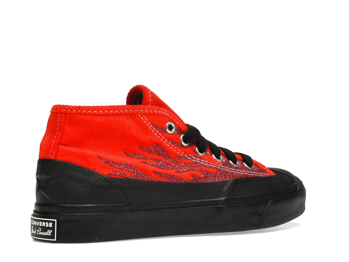 Vue 34 de Converse Jack Purcell Chukka Mid ASAP Nast Red
