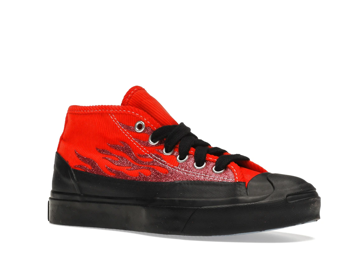 Vue 5 de Converse Jack Purcell Chukka Mid ASAP Nast Red
