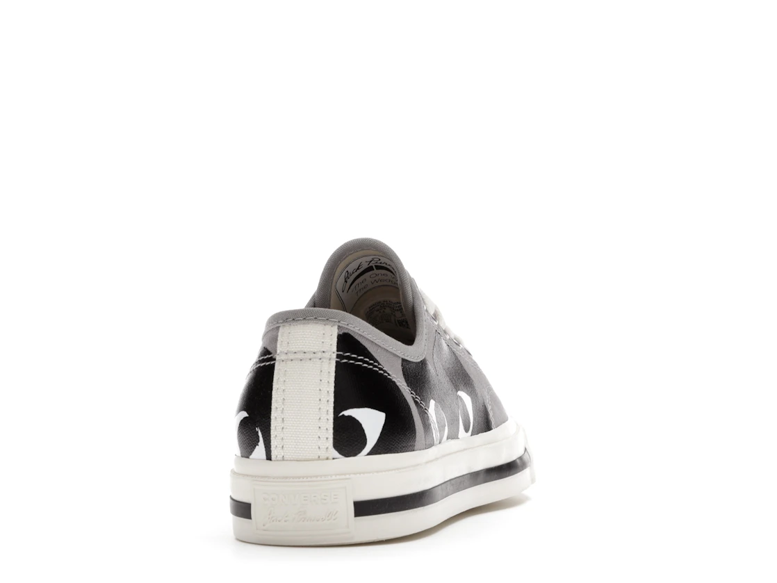 Vue 29 de Converse Jack Purcell Comme des Garcons PLAY Grey Black