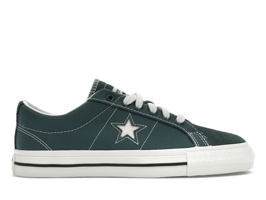 Vue 1 de Converse One Star Pro thisisneverthat Trekking Green