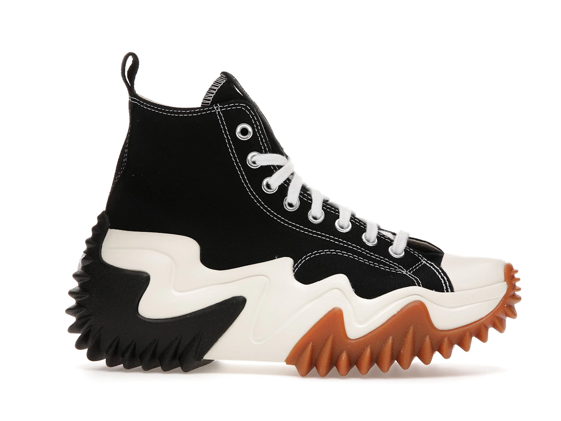 Vue 2 de Converse Run Star Motion Black White Gum