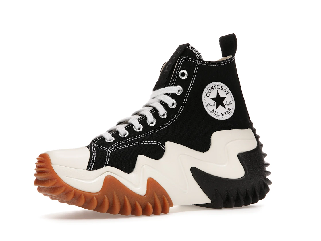 Vue 16 de Converse Run Star Motion Black White Gum