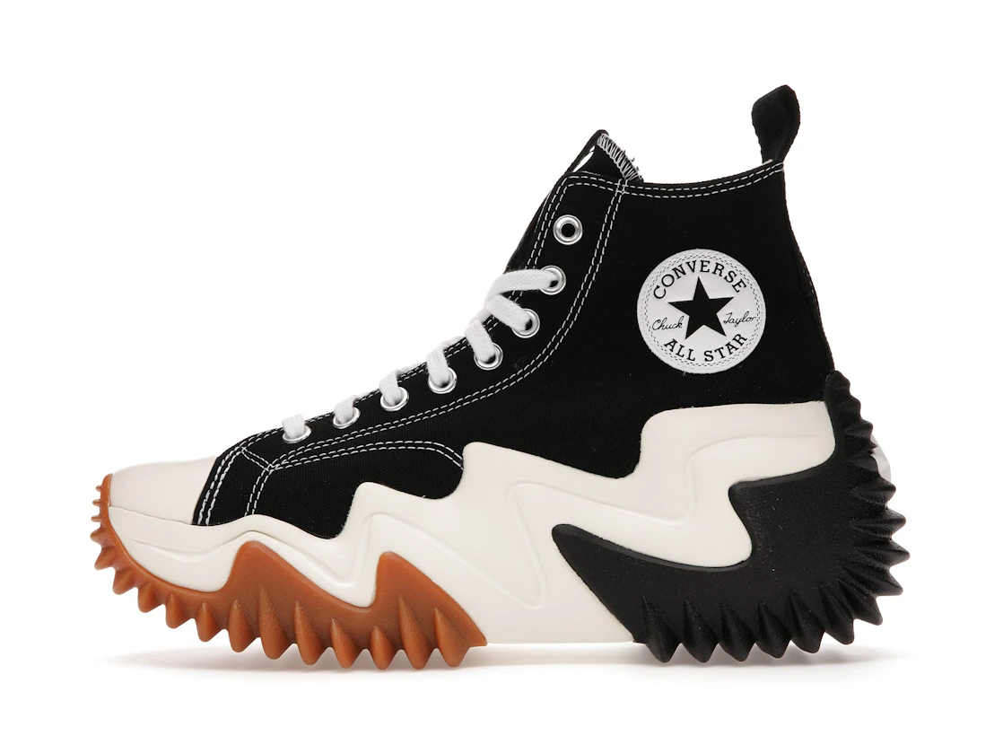Vue 19 de Converse Run Star Motion Black White Gum