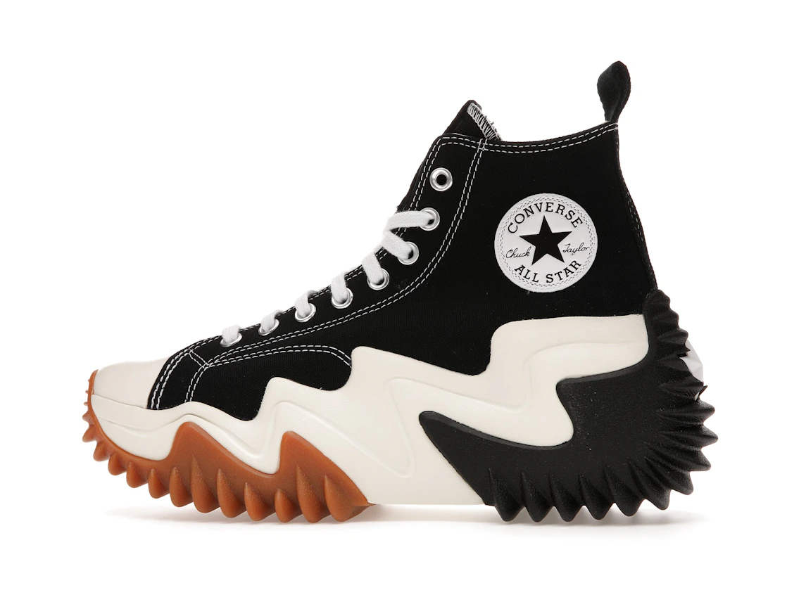 Vue 20 de Converse Run Star Motion Black White Gum