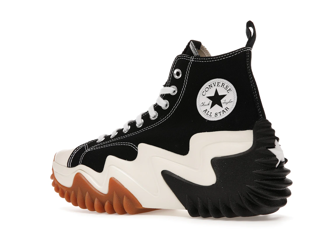Vue 22 de Converse Run Star Motion Black White Gum