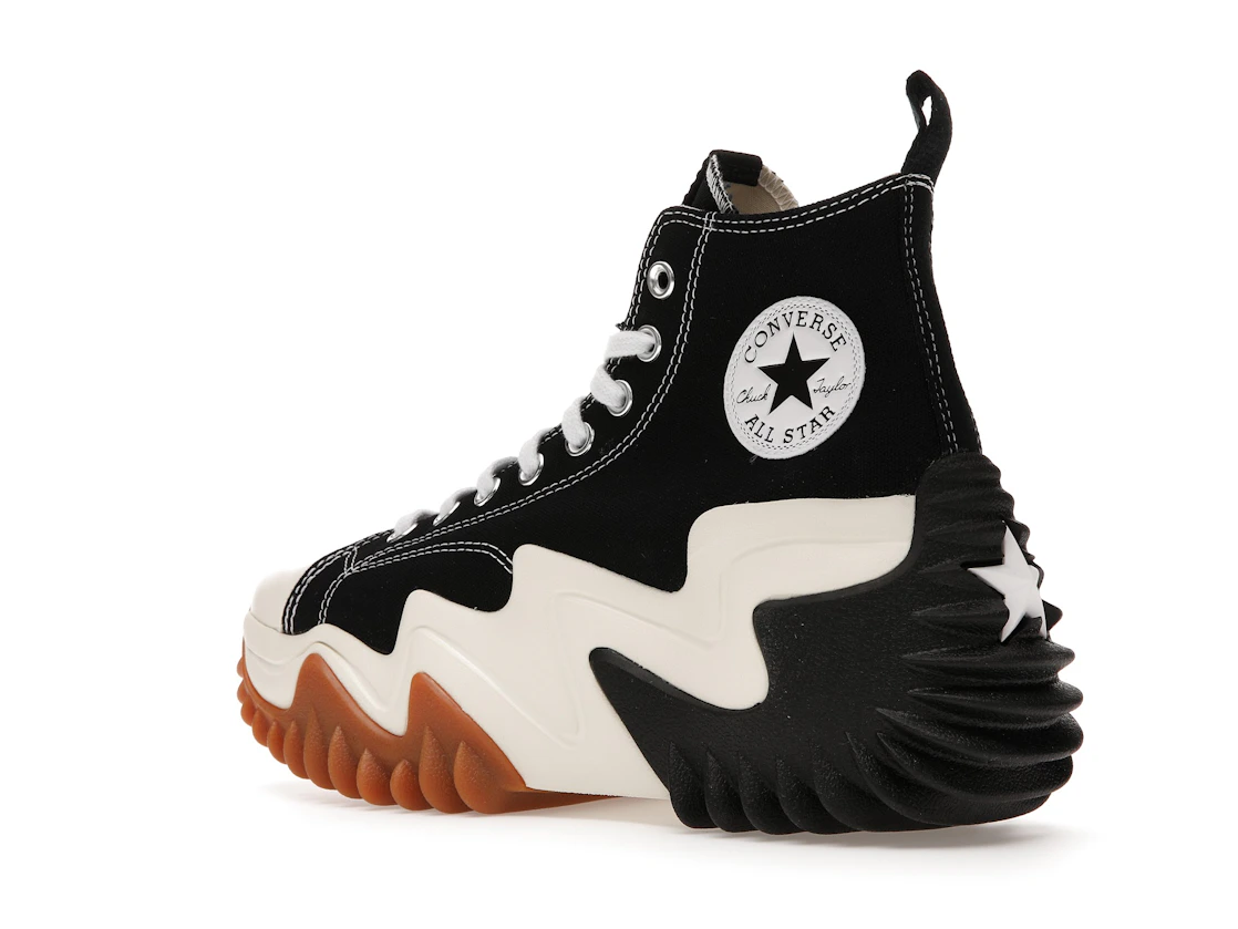 Vue 23 de Converse Run Star Motion Black White Gum