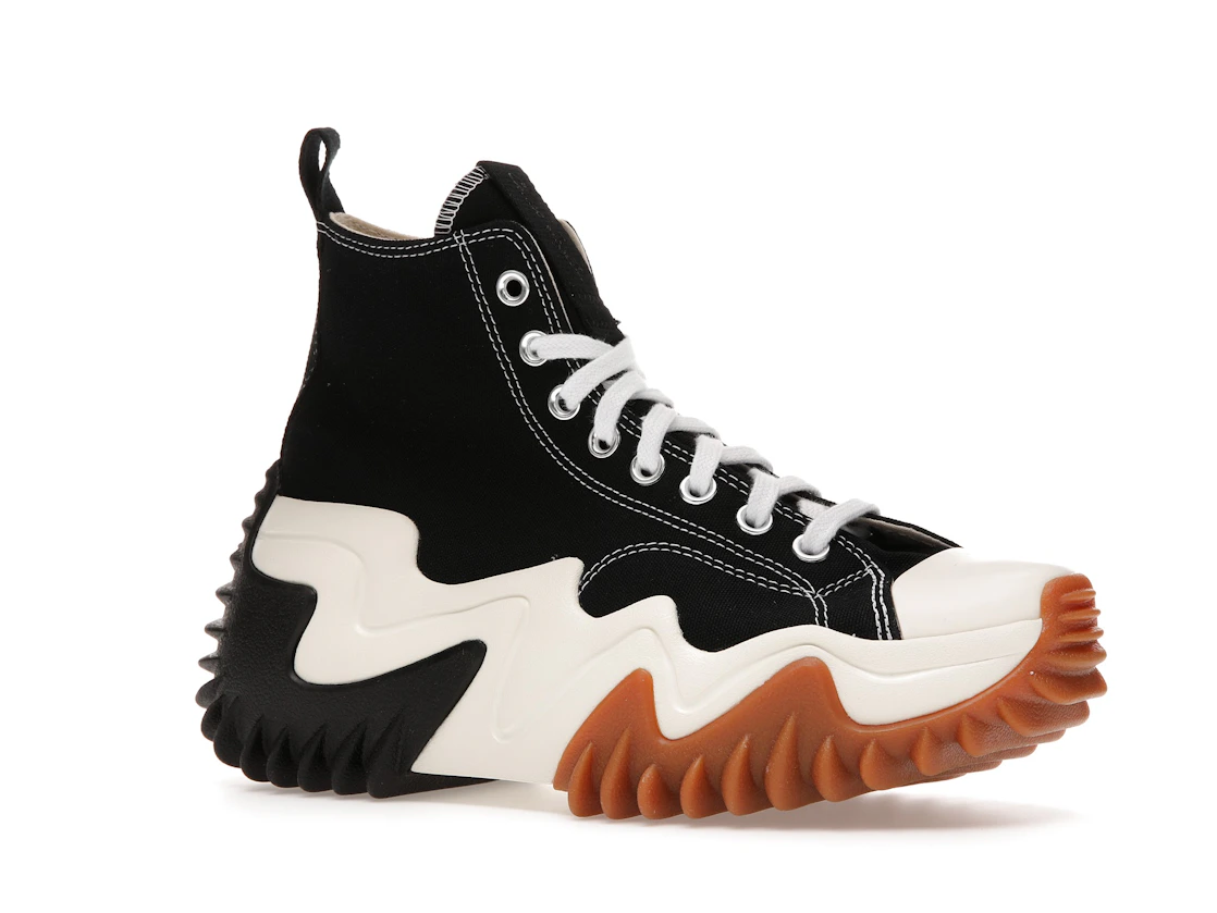 Vue 4 de Converse Run Star Motion Black White Gum