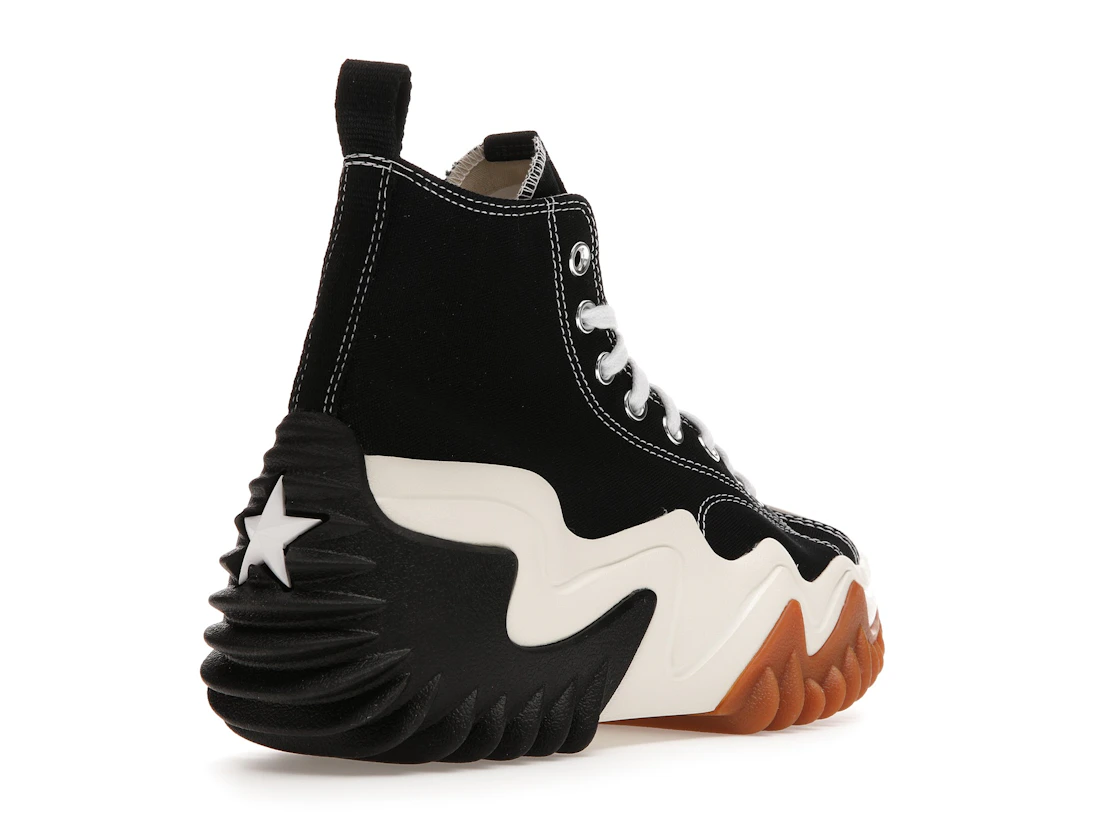 Vue 32 de Converse Run Star Motion Black White Gum