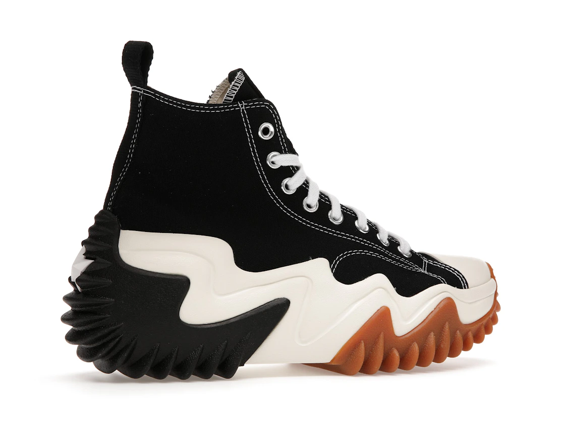 Vue 35 de Converse Run Star Motion Black White Gum