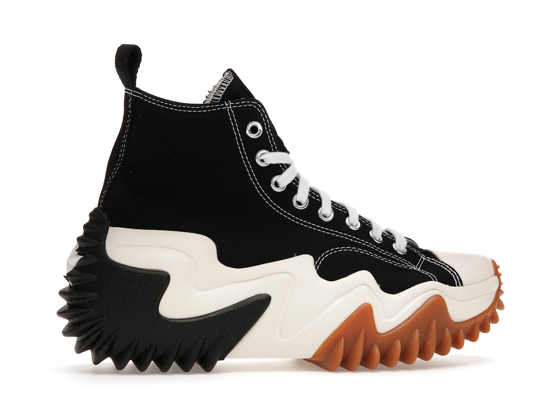 Vue 36 de Converse Run Star Motion Black White Gum