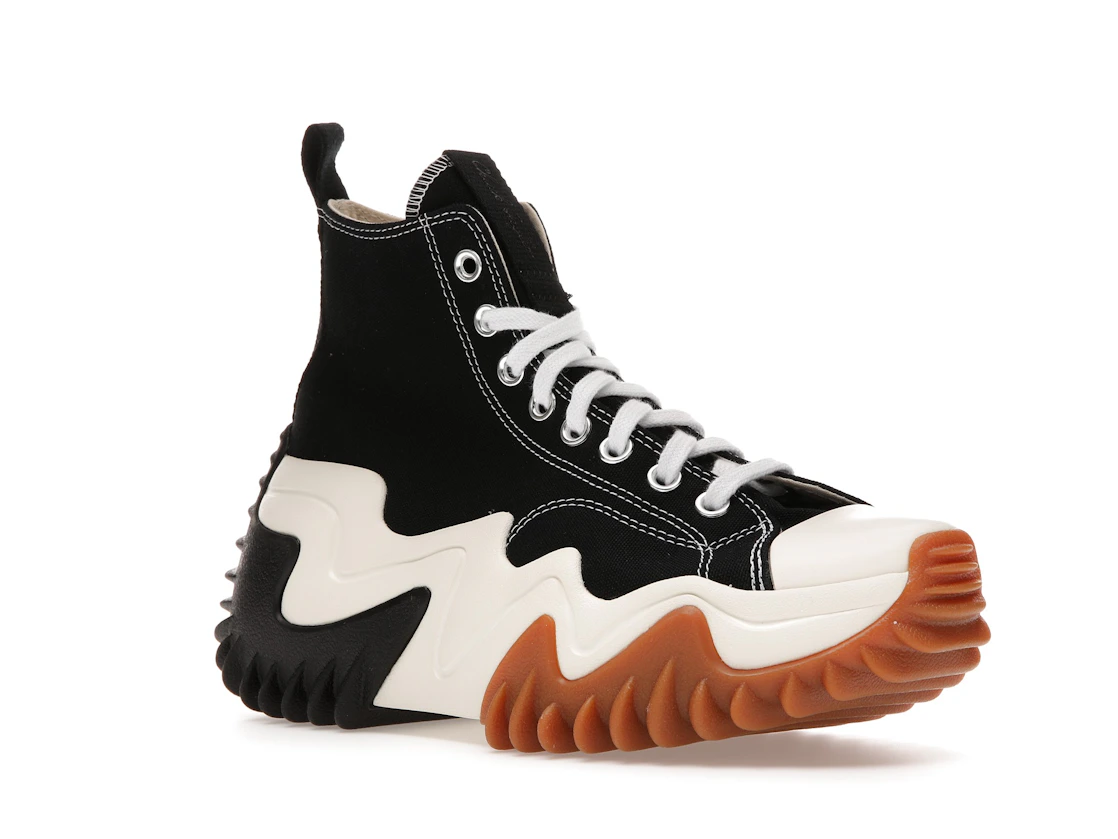 Vue 5 de Converse Run Star Motion Black White Gum