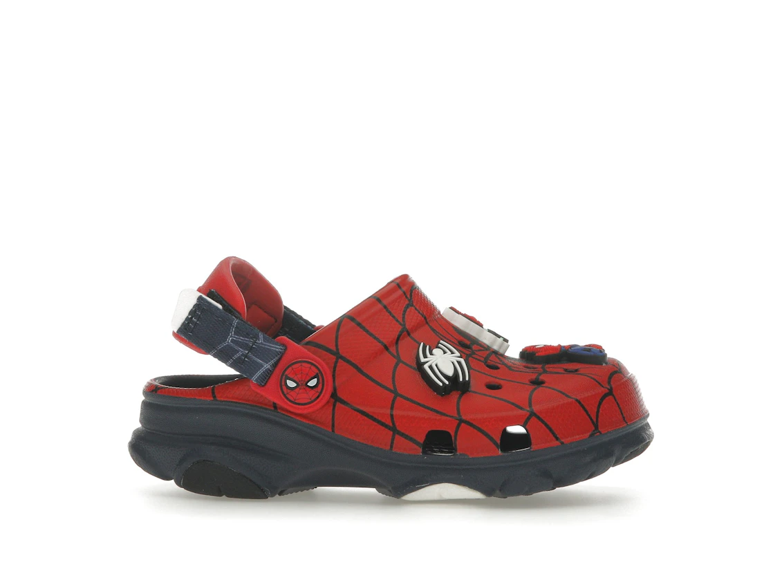 Vue 2 de Crocs Classic All-Terrain Clog Marvel Spider-Man (TD)