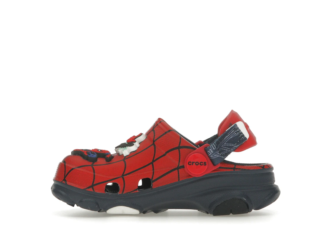 Vue 19 de Crocs Classic All-Terrain Clog Marvel Spider-Man (TD)