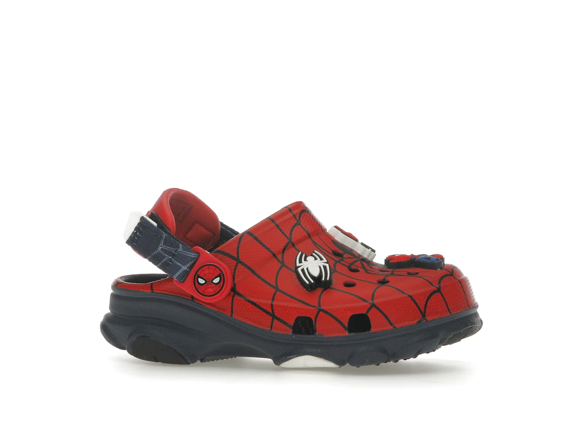 Vue 3 de Crocs Classic All-Terrain Clog Marvel Spider-Man (TD)