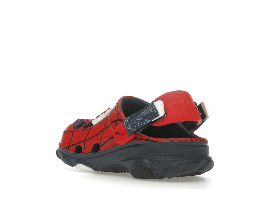 Vue 24 de Crocs Classic All-Terrain Clog Marvel Spider-Man (TD)
