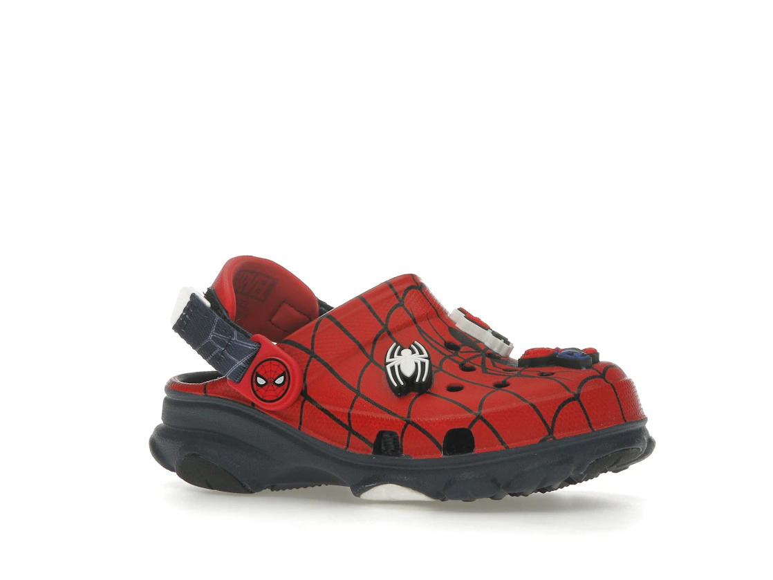 Vue 4 de Crocs Classic All-Terrain Clog Marvel Spider-Man (TD)