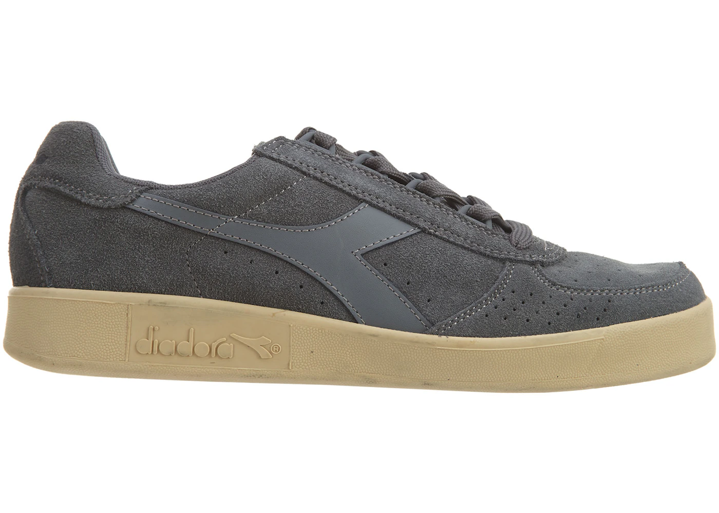 Diadora B Elite Suede Steel Gray