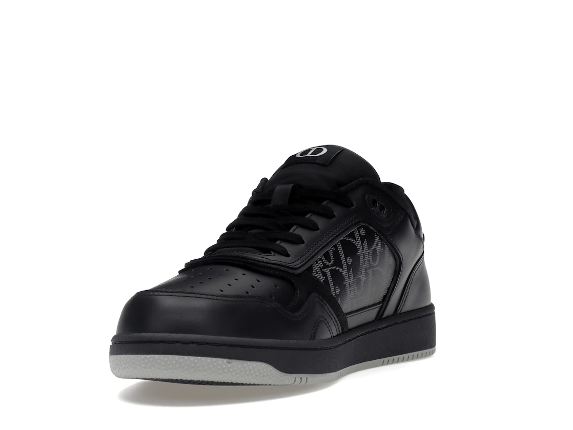 Vue 13 de Dior B27 Low Black Dior Oblique Galaxy Leather Grey