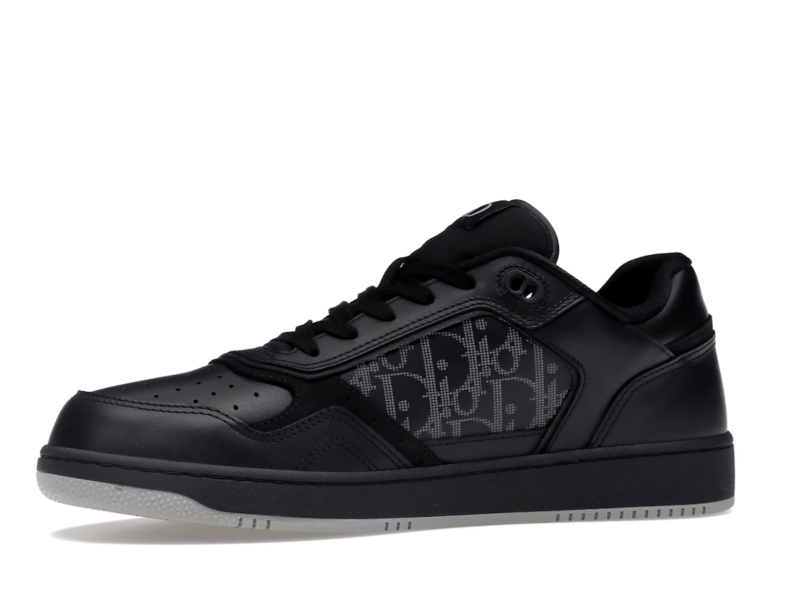 Vue 17 de Dior B27 Low Black Dior Oblique Galaxy Leather Grey
