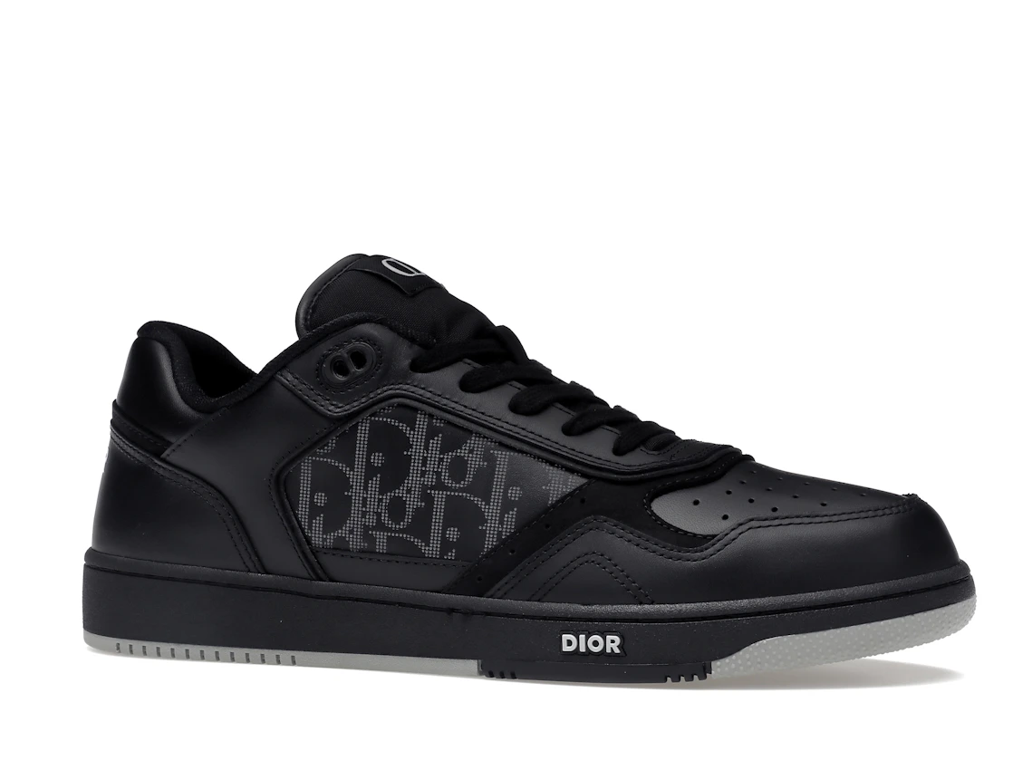Vue 3 de Dior B27 Low Black Dior Oblique Galaxy Leather Grey