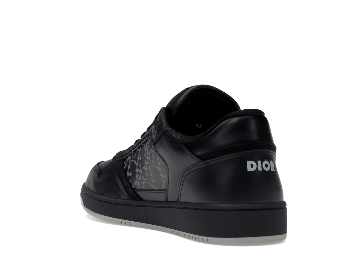 Vue 25 de Dior B27 Low Black Dior Oblique Galaxy Leather Grey