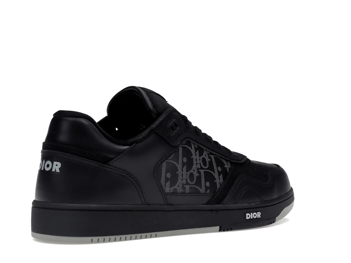 Vue 33 de Dior B27 Low Black Dior Oblique Galaxy Leather Grey