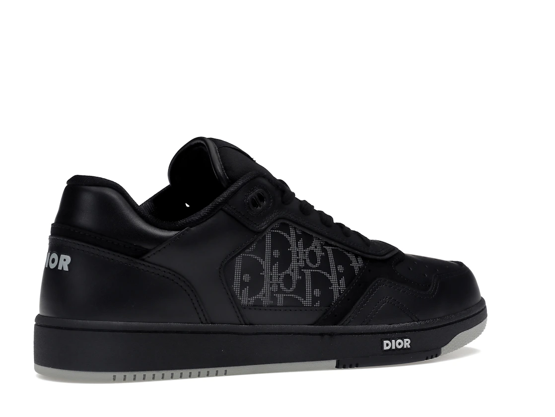 Vue 34 de Dior B27 Low Black Dior Oblique Galaxy Leather Grey