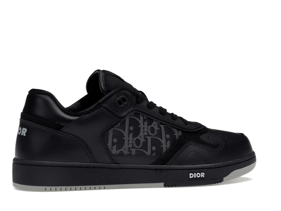 Vue 35 de Dior B27 Low Black Dior Oblique Galaxy Leather Grey