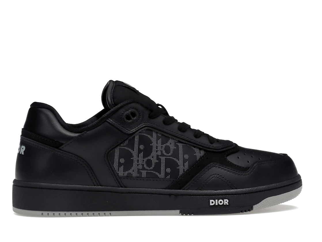 Vue 36 de Dior B27 Low Black Dior Oblique Galaxy Leather Grey