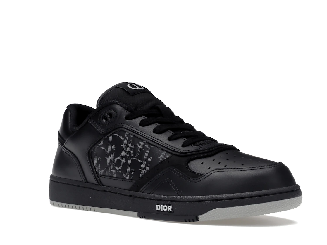 Vue 5 de Dior B27 Low Black Dior Oblique Galaxy Leather Grey