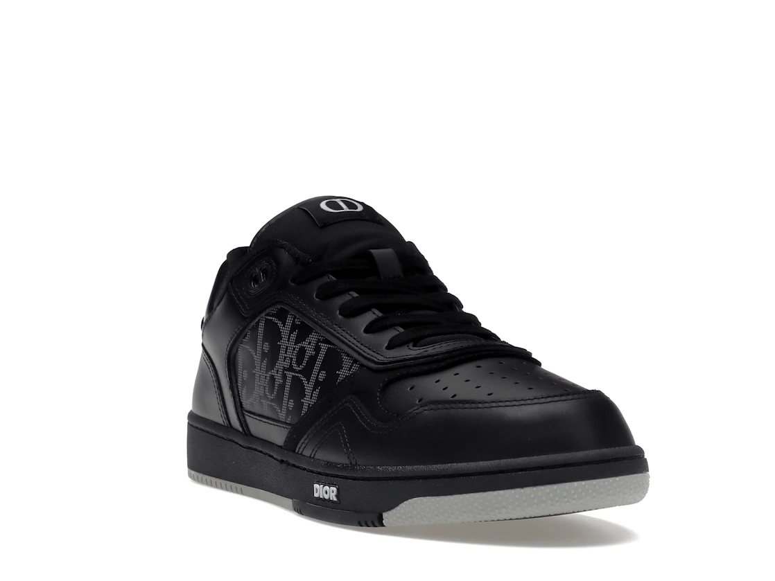 Vue 7 de Dior B27 Low Black Dior Oblique Galaxy Leather Grey