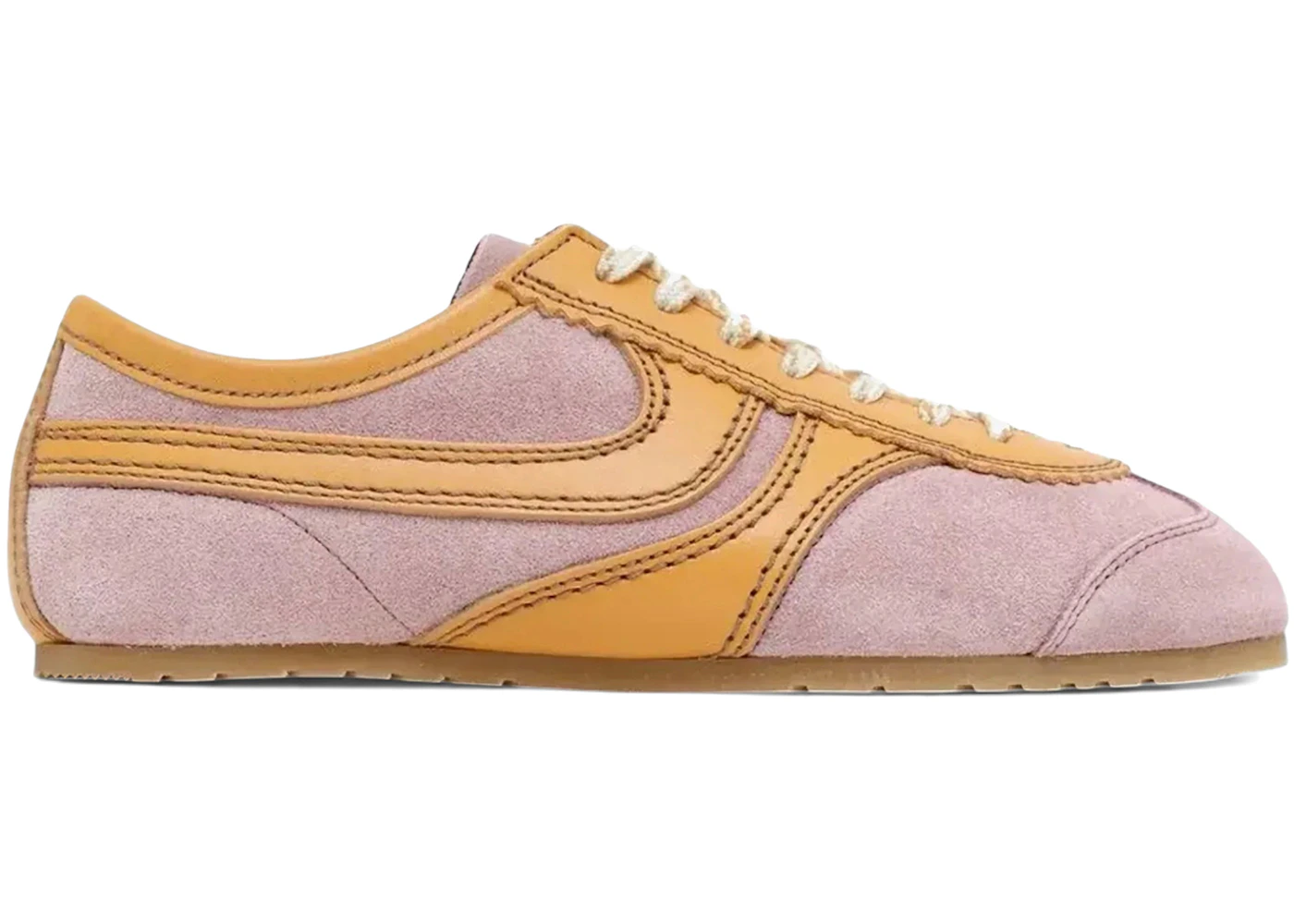 Dries Van Noten Suede Sneakers Blush 