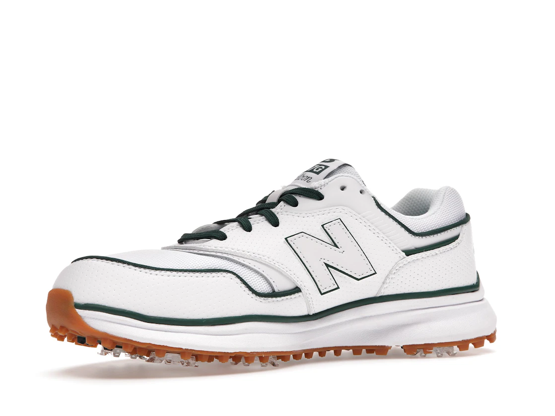 Vue 16 de DropX™ Exclusive: New Balance 997G Malbon Golf White/Green with Towel